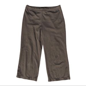 Athleta cropped wide leg pants